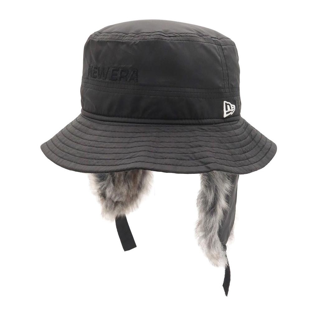 Chapeau d'aventure en plein air New Era Oreilles de chien Fourrure Noir M/L OD ADVLT DE RÉPULSIF À L'EAU FOURRURE BLK