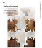 Wear-Resistant Nordic Imitation Cowhide Carpet for Living Room or Bedroom