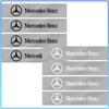 AABIG1 Car Door Sticker Carbon Fiber Scratches Auto Handle Protection Film Emblem For Mercedes Benz W205 W177 W212 W213 W221 W220 W176