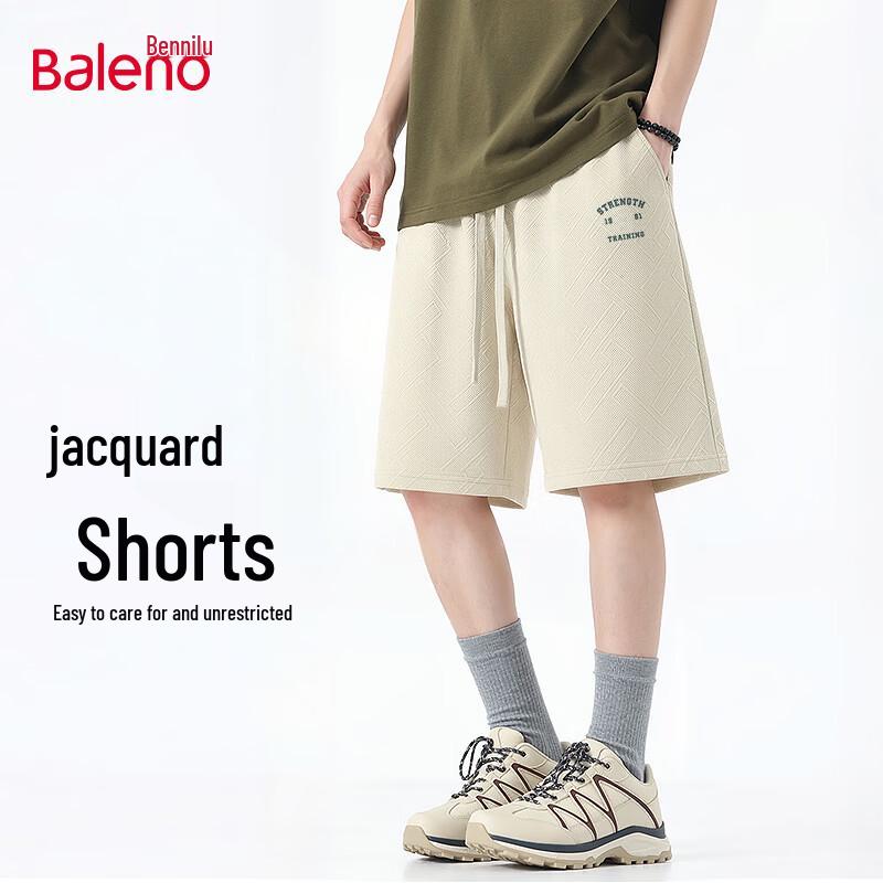 Baleno Men s Textured Casual Summer Shorts 2XL