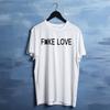 Kpop Bts Fake Love Bangtan Boys Unisex Tee T Shirt Cotton Tshirt Kpop Top New