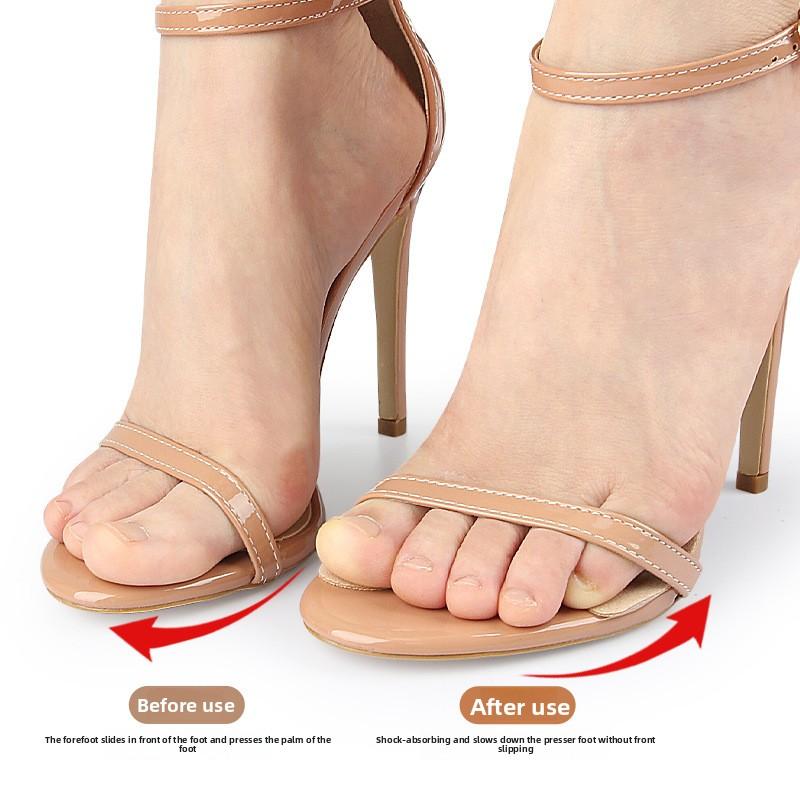 Sandalias de Verano para Mujer Plantillas Suaves Autoadhesivas Antideslizantes Amortiguadoras Se Ajustan Bien Alivio para Pies Fríos Cómodas