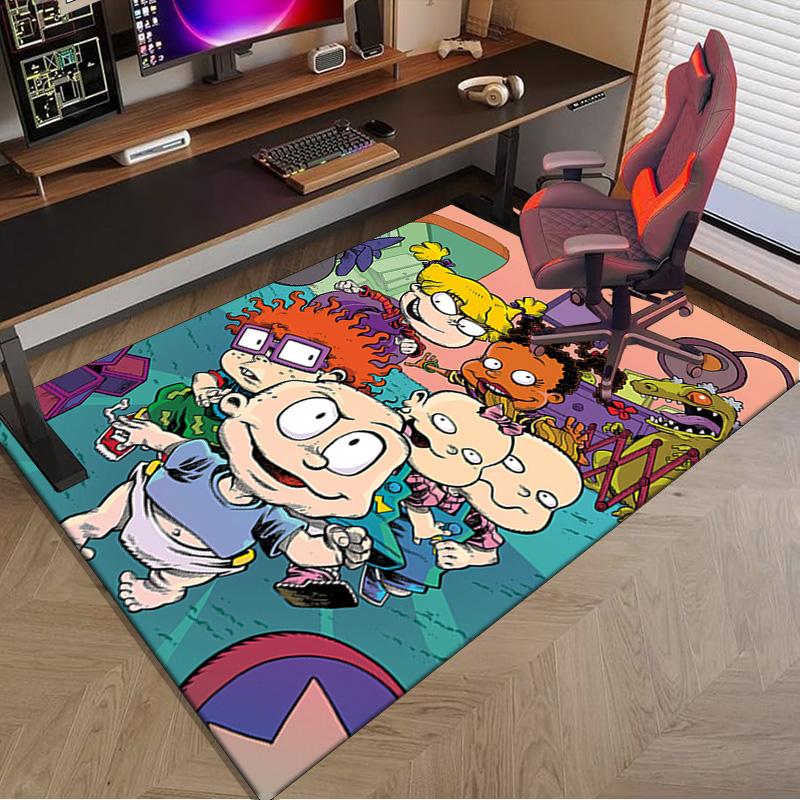Rugr-ats: Urban Adventure Carpet, Chair Rug,Rug for Office Bedroom Living Rooms, Doormat Decor Fan Gift Christmas Gift