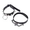 1 Stück Süß Kühl Cosplay Nieten Stern Punk Rock Gothic Damen Halsband Pu Leder Dorn Hip Hop Bondage Choker Schmuck