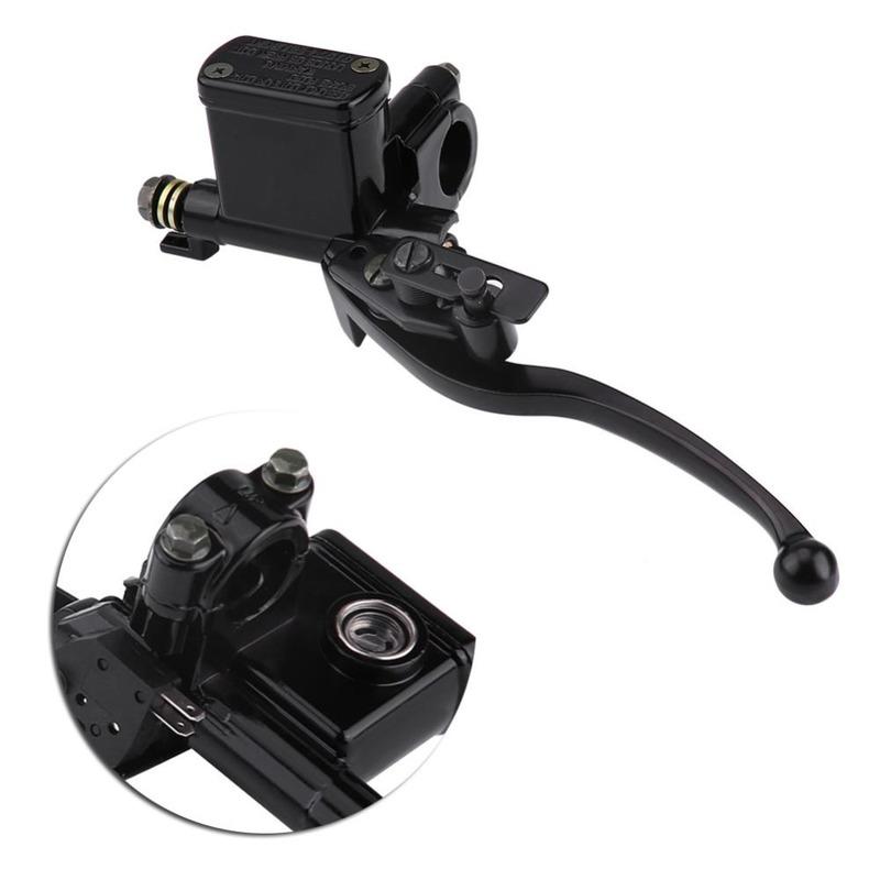 

7/8 22mm Front Left Brake Clutch Master Cylinder Lever Pump for 50cc 110cc 150cc Quad Bike ATV Aluminum Alloy Motorcycle Parts