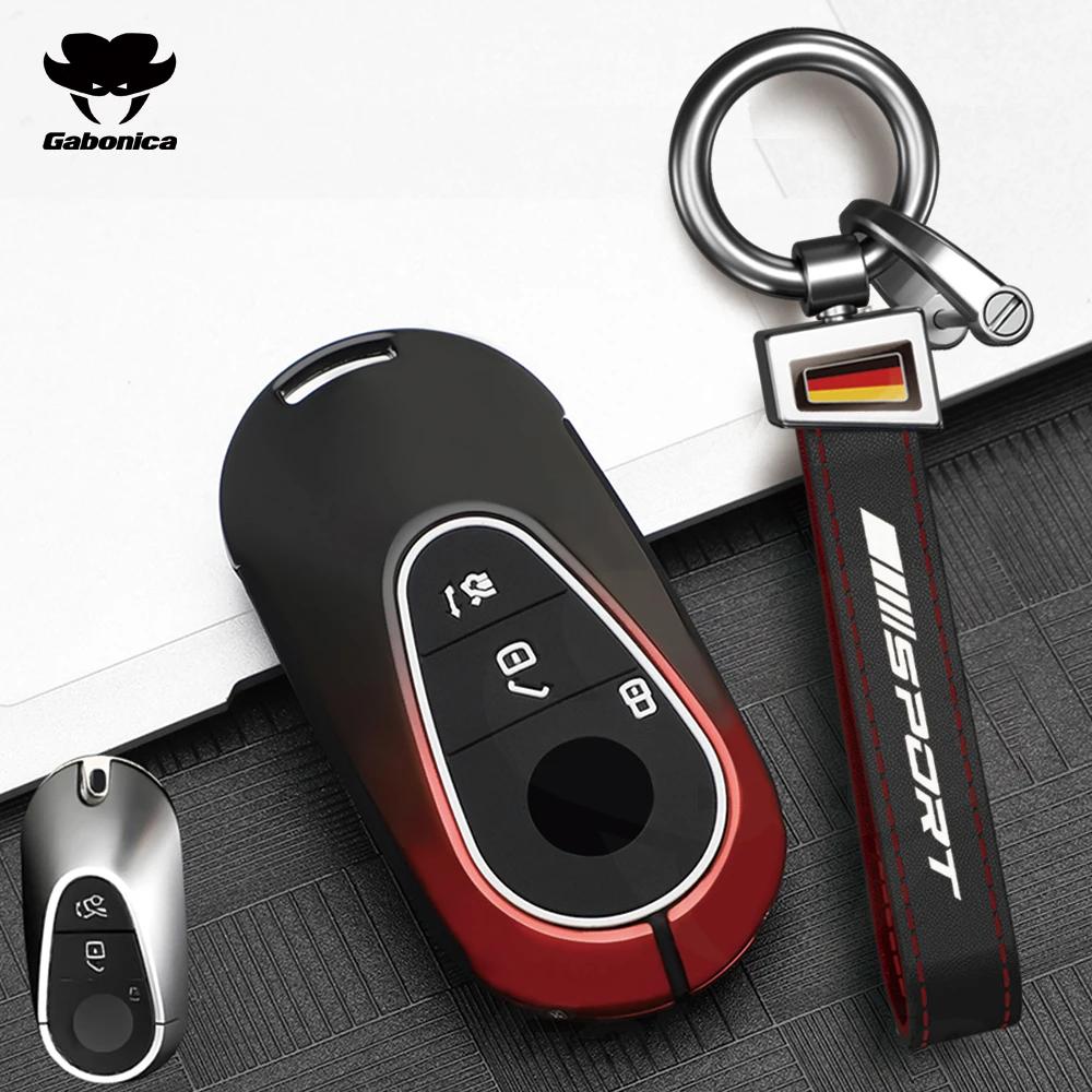 Zinc Alloy Car Key Case Cover Shell For Mercedes Benz W223 W206 S350L S400L S450L S500L  C /S Class Protector Accessories
