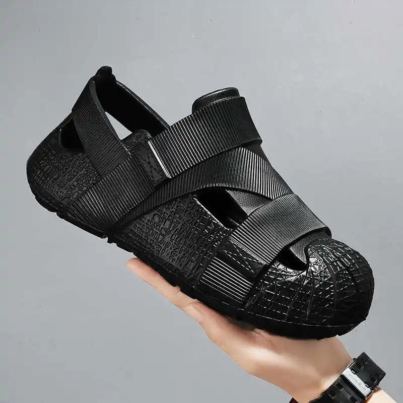 Fashion Round Toe Anti-slip Shoes Barefoot Slippers 46 Size Rubber Sandals For Men Sneakers Sport Cool The Most Sold Minimalist