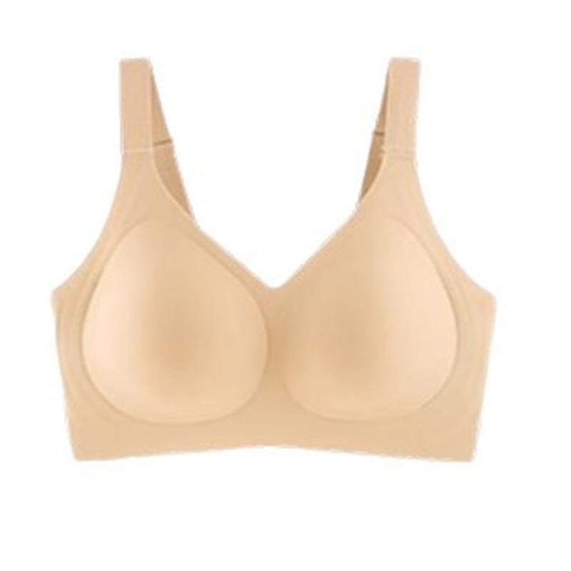 Invisible Lingerie Women's Full-cup Thin Bra Anti-sagging Breast Retraction Invisible Bra Push Up Bra