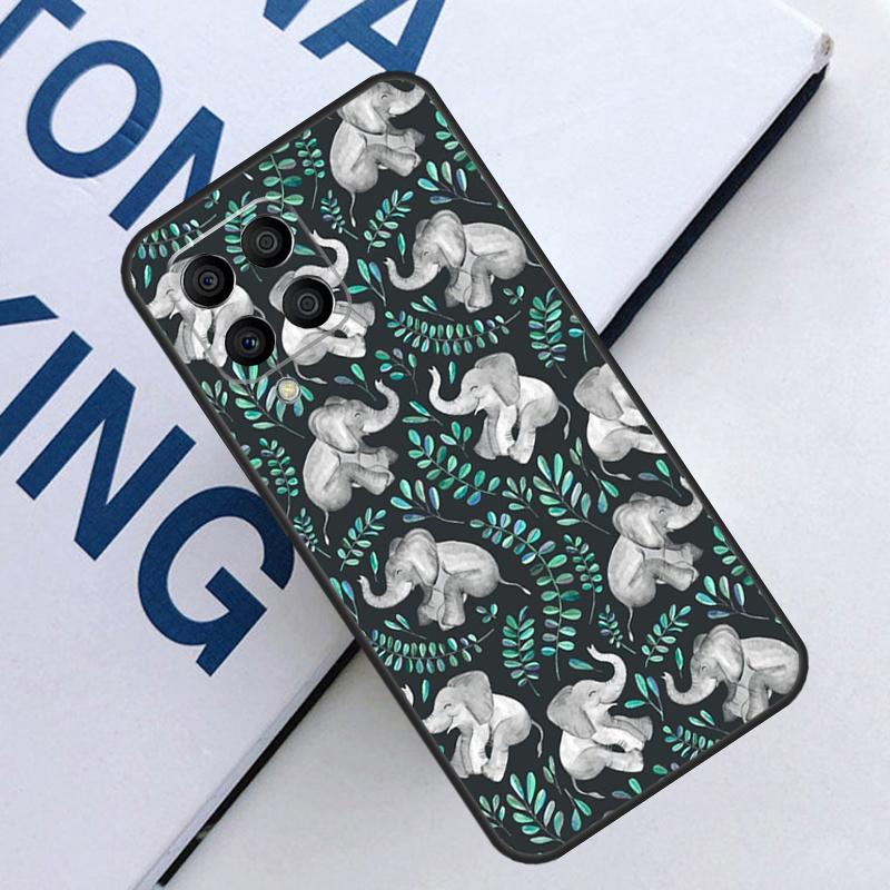 

Cute Elephant Cartoon For Samsung Galaxy M14 M34 M54 M31 M13 M33 M12 M32 M52 M11 M21 M35 M53 M55 M15 M06 M16 Case Samsung M54