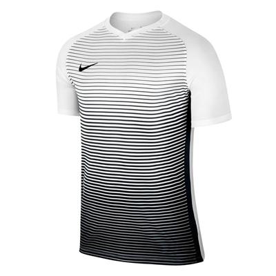 Dri-FIT Striped Pullover Moisture-Wicking Breathable Short Sleeve T-Shirt Men Tops AO2374-100