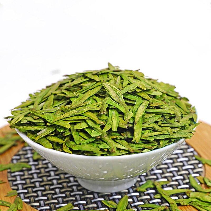 Ceai verde Dragon Well Tip Luzhou Frunze vrac Dragonwell cu parfum de fasole 250g