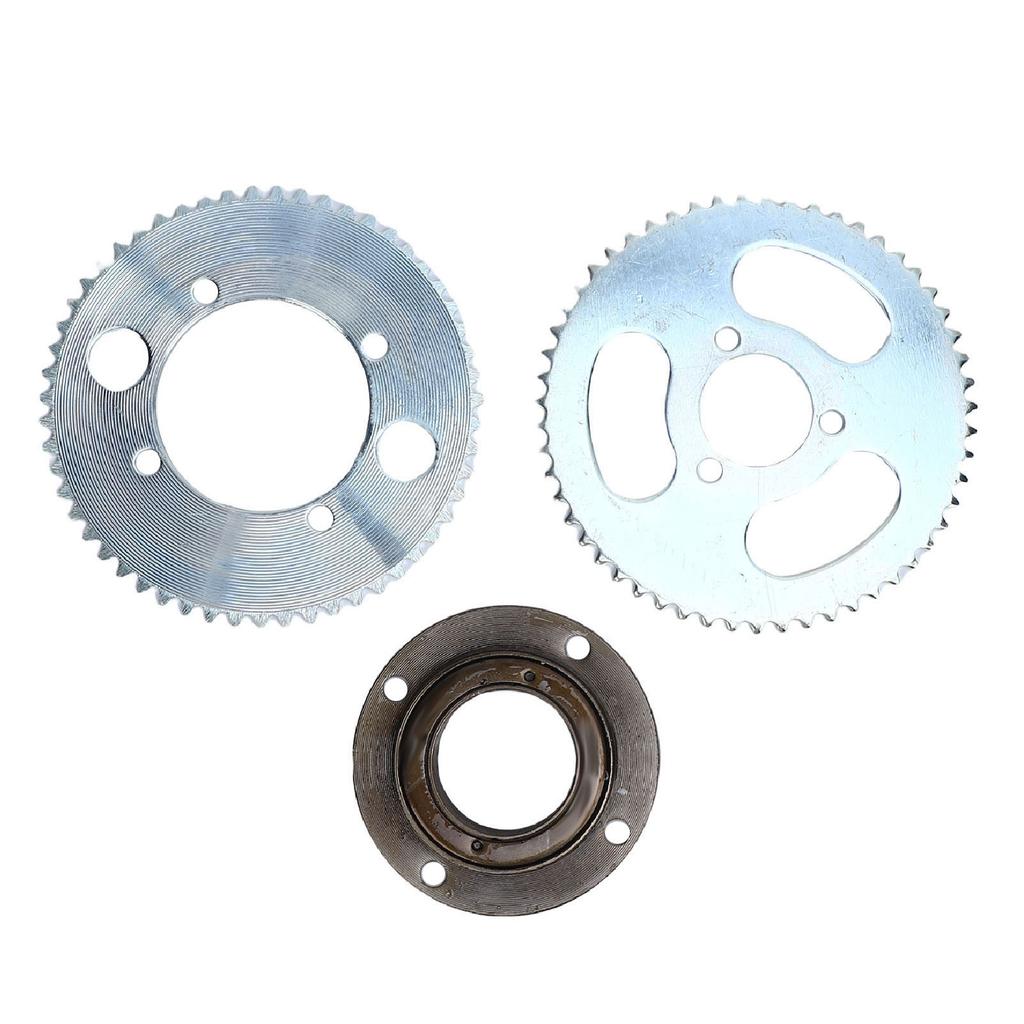 Bike Sprocket Freewheel Set High Toughness Steel 4 Hole and 3 Hole Wheel Sprockets and Toothless
