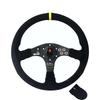Suede Steering Wheel 350mm Universal Racing 14inch JDM Ralliate Turning Sport Car Steering Wheels