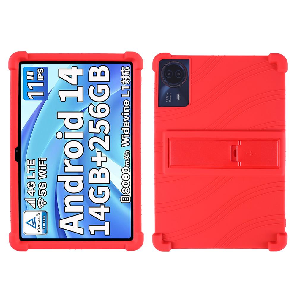 For Teclast T50HD 2024 Case Tablet Shockproof Cover Teclast 11 Inch Android 14 Tablet Soft Silicon Stand Protective Shell