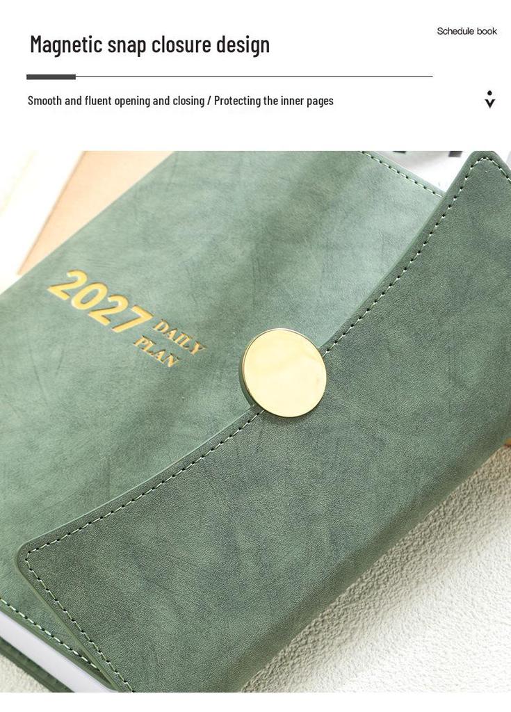 A5 2027 Spanish-English Daily Diary & Planner Gift Set
