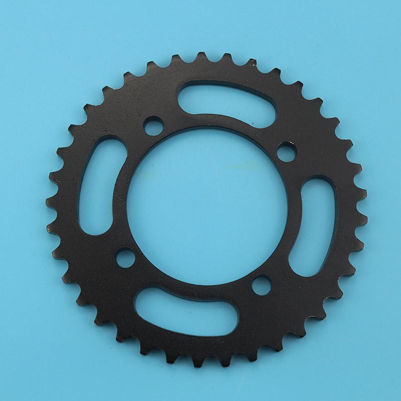 420 Chain and Chain Disk 96/100/104/108/110/132/140Links Motorcycle Drive Chain Link For Pit Dirt Quad ATV Bike 420 76MM 37T