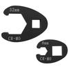 3Celsius8   and 1Celsius2    Drive Crowfoot   Nut Wrench Set, 19Pcs   Tool 8 to 32 mm Sizes,   Nut Wrench set for 3Celsius8in and 1Celsiu
