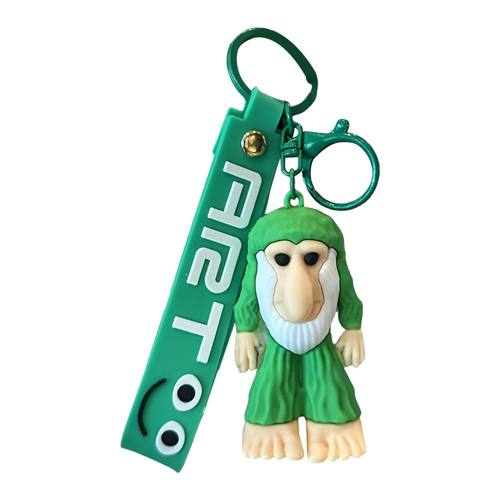 Portachiavi Serie Shanhaijing Figura Tungtung Sahur Portachiavi per Auto Giocattoli Classici Regalo