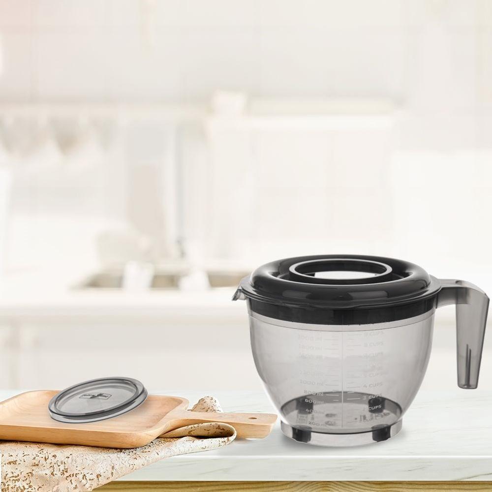 Kitchen Bowl for Mixing, Whipping, Stirring, Container, Lid, Measuring Cup