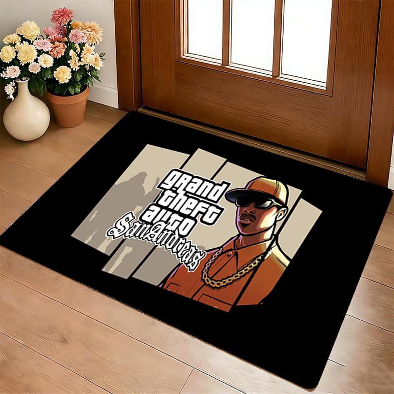 Gta Sa Living Room Nonslip Area Rug Soft Carpet For Bedroom Game Playroom Sofa Office Home Decor Doormat Christmas Gift C9291382