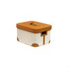 French Design Storage Box, Large Capacity Closet Organizer, Foldable, Stackable, With Lid, Suitable