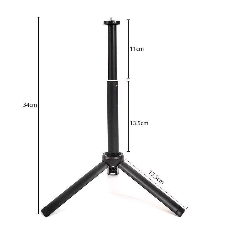 

Universal Portable Camera Tripod with 1/4 Head and Mini Storage Bracket for CCD Cameras