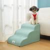 For 2025 Pet Ramp Dog Anti Slip Staircase Memory Sponge Detachable And Washable 3 Layer Dog And Cat Training Staircase Pet Suppl