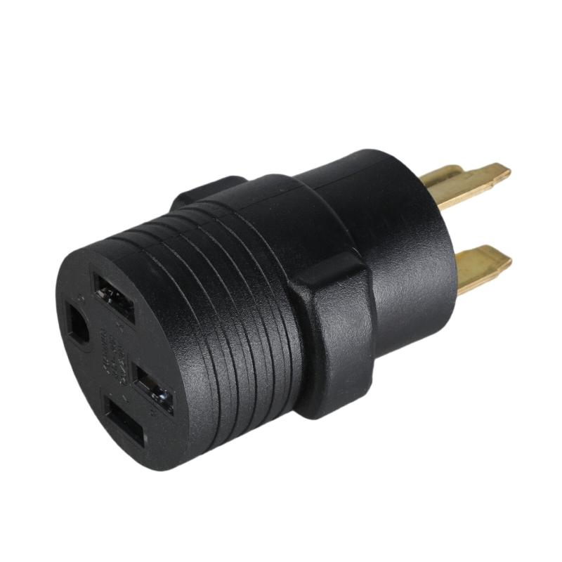

6-50P to 14-50R Conversion Plugs Charger Adapter Electric Adaptor Plugs Replacement 3 Prongs Welder Plugs Outlet Adapter 1