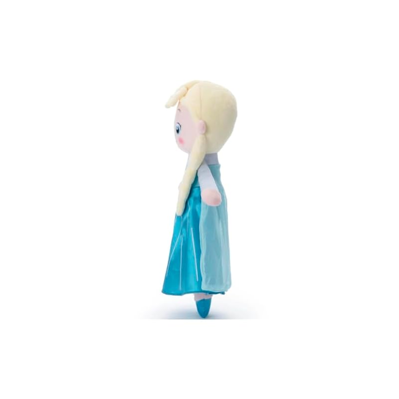 Disney character washable Hugtto Friends Elsa plush toy, approximately 34cm tall.