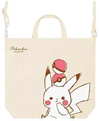 Crux Pokemon Pikachu CR KM Shoulder Tote Bag (Up) 118222 Pokemon
