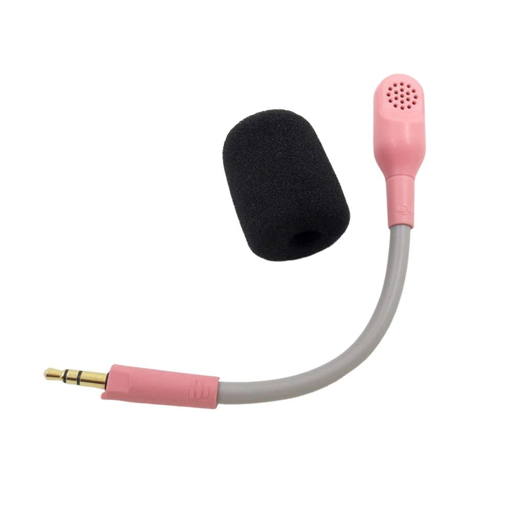 Detachable Game Headset Mic Flexible 3.5mm Gaming Microphone Boom Noise Canceling Universal Game Mic for Razer Barracuda X