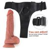 Strap On Dildo For Women Silicone Big Realistic Soft Penis Strap-on Belt Anal Sex Toys for Couples Adults 18