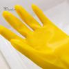 Extended Wristband Cleaning Gloves 2PCS Household Gloves, Reusable PVC Waterproof Thickened Work Non Stick for Scrubbing Multi Purpose Dishwashing And