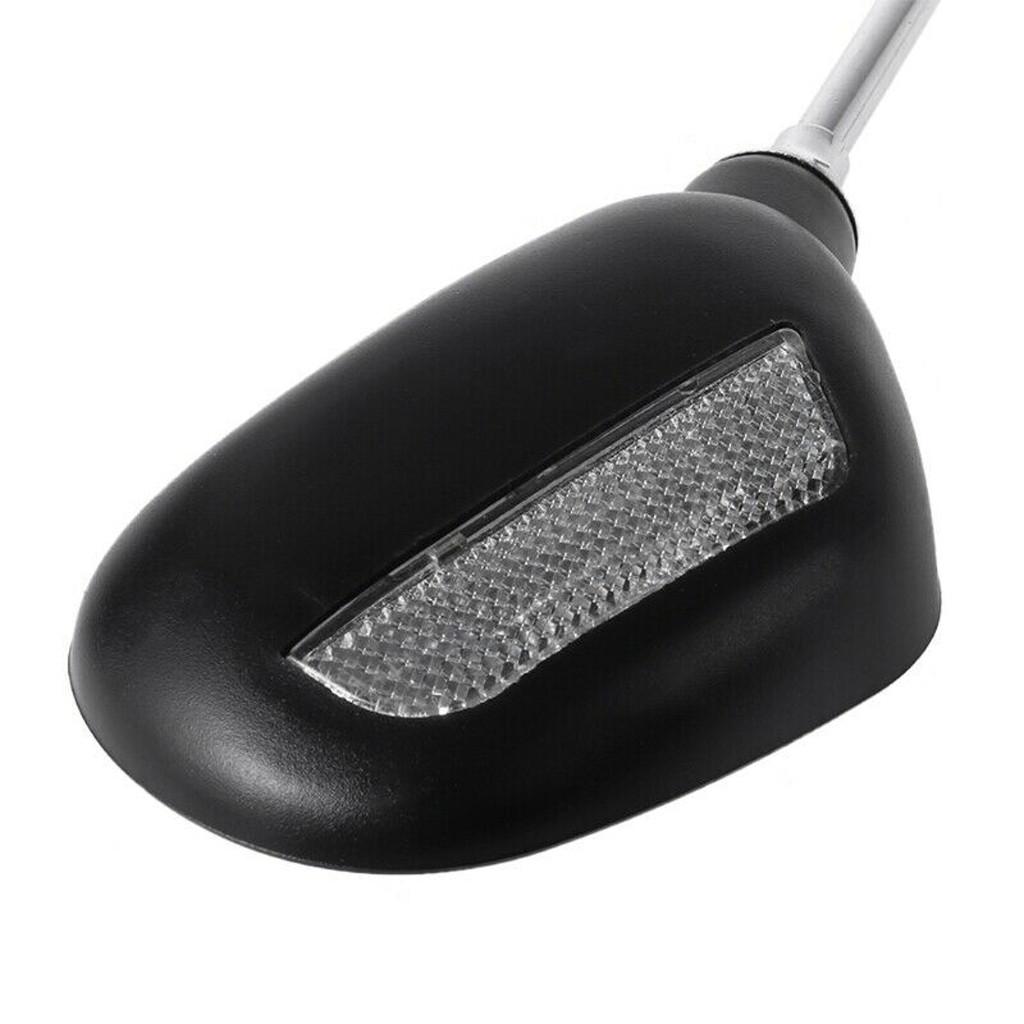 Hinten Rücklicht Sicherheitswarnung Radfahren Tragbares Licht Mountainbike Rennrad Fahrrad Rückspiegel Rückspiegel 2 STÜCK