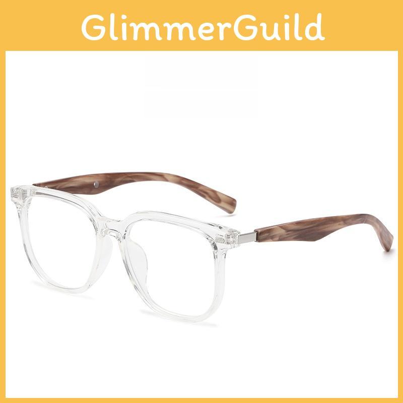 Elegant Full Frame Blue Light Filter Glasses With Tr90 Material For Faceshaped Comfort