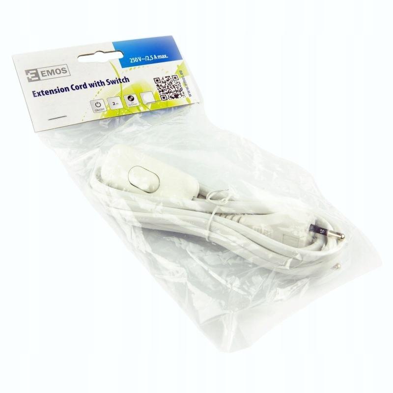 Flat Electric Cable Omyp Emos 2 X 0.75 2M 1 Pc