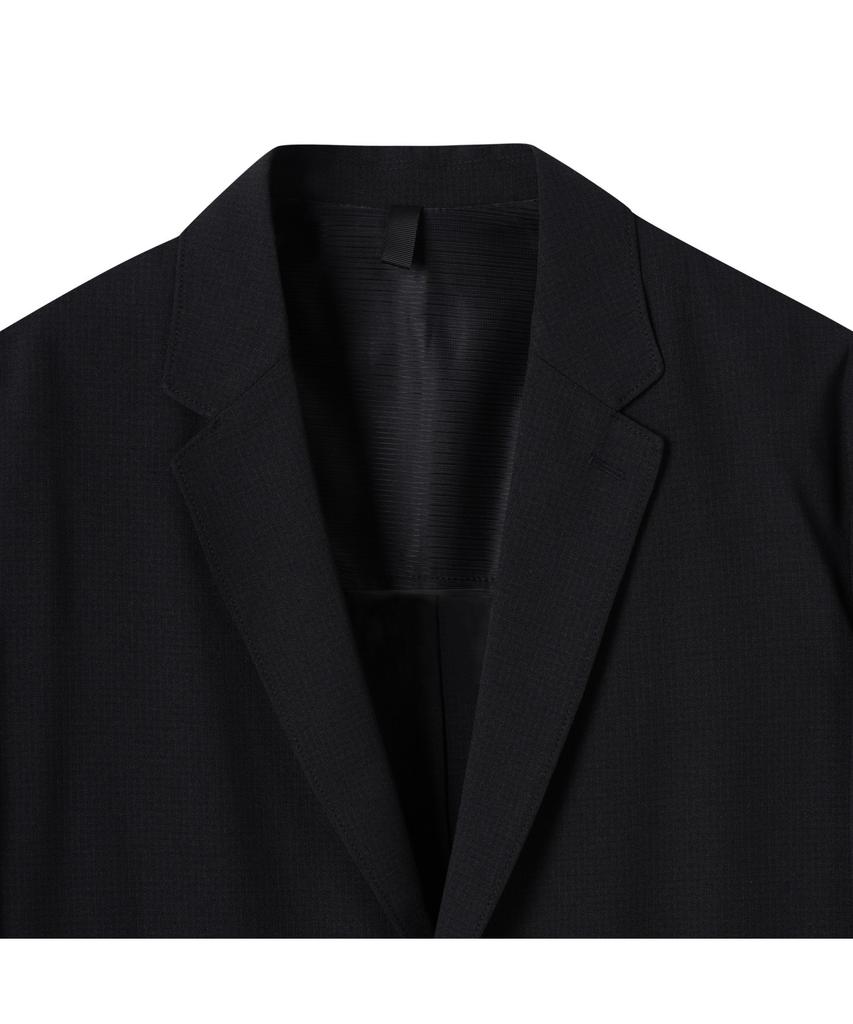 Customellow Black Relaxed Fit Setup Jacket Cwjam25421Bkx