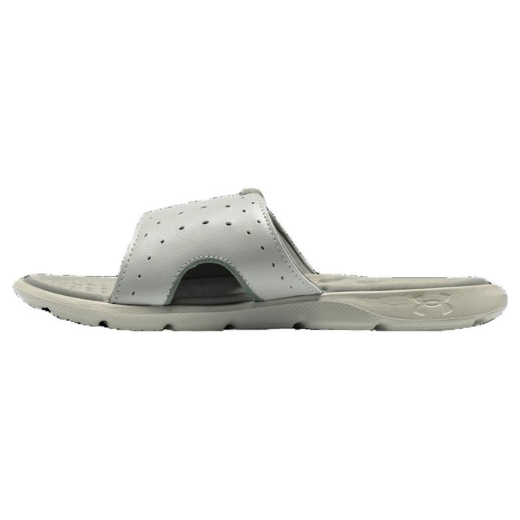 Under Armour Ignite Series Durable Foam Sole Hollow Slide Sandals Women Footwear Light-Olive-Green 3026027-303