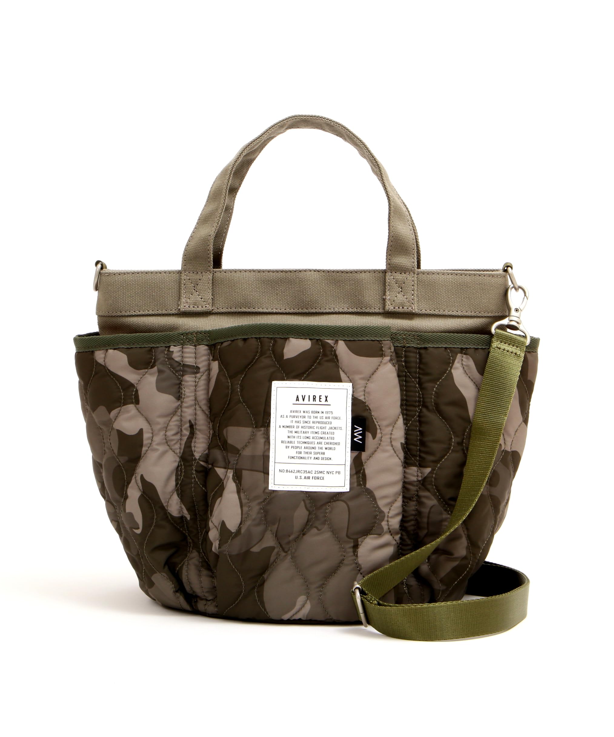

Limited QUILTING GARDENING TOTE BAG Quilted Gardening Tote Bag F 311 Olive Camo [Avirex] Women s 783-5176701