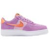 Nike Air Force 1 Wraparound Non-Slip Low-Top Skate Shoes Women sneakers Orange Purple CJ1647-500