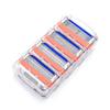 4pcs/set 5 Layer Razor Blade + Razor Blade Holder Shaving Men's Waterproof