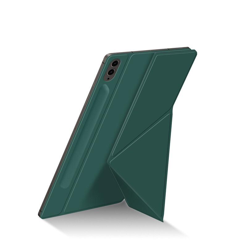Magnetický adsorpční kryt s vícenásobným skládacím stojánkem pro Samsung Galaxy Tab S9 FE Plus S8 Ultra S7 11 12,4 14,6palcový obal na chytrý tablet