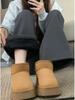 American Spicy Girl Women's Gray Fleece-Lined Bootcut Yoga Pants: Winter Warm, Elastic Waist, Casual Micro Flare.
