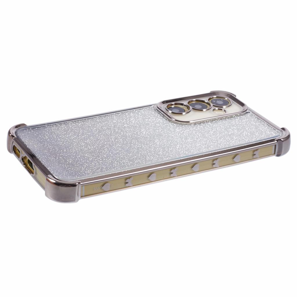 For Samsung Galaxy S23 FE TPU Case Glitter Gradient Electroplated Anti-Drop Phone Cover