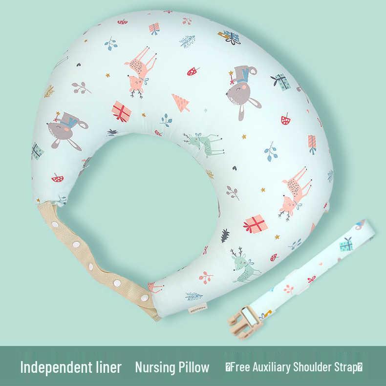 Multifunctional Nursing Pillow: Newborn Feeding, Back Support, Baby Sitting Aid
