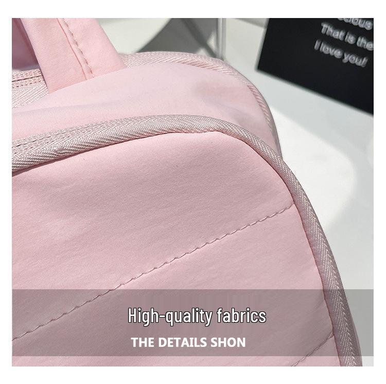 Women's 2025 Multi-Functional Cross-Border Handbag: Large Capacity Fashion Cosmetic & Toiletry Bag with Portable Partition Storage.