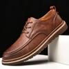 Herbst Neueste Herrenschuhe Brogues Freizeitschuhe Herren Echte Lederschuhe Arbeitsstiefel Business Casual Sneaker