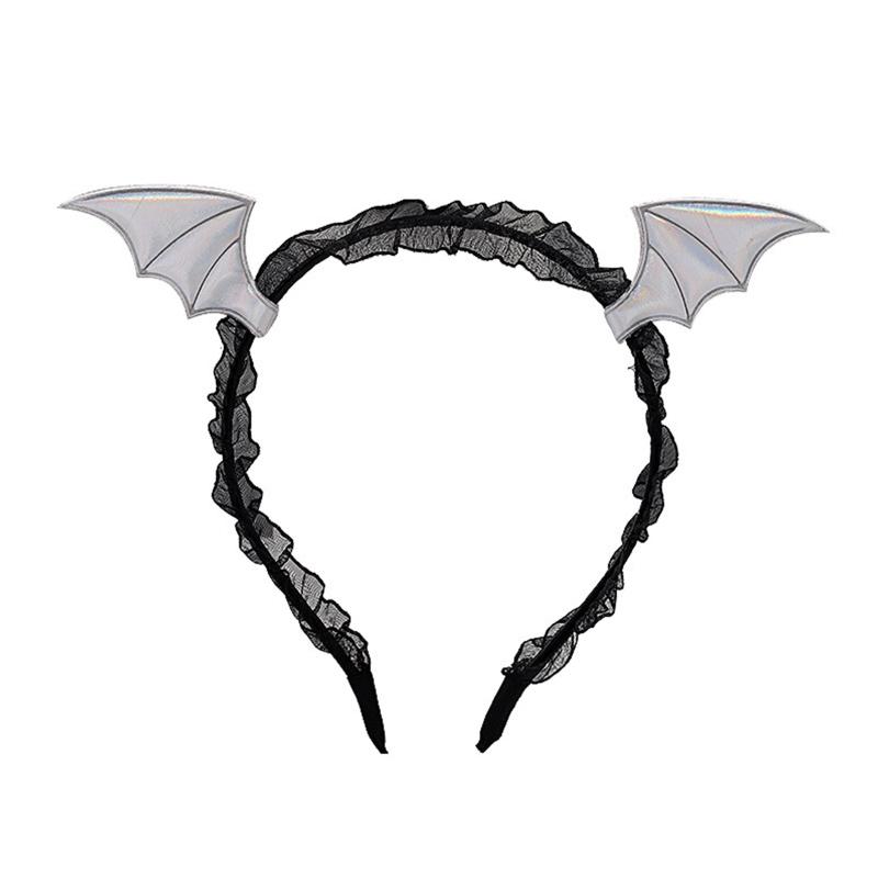 2pcs Animal Costume Set Bat Wings Headband Choker Set Kids Fancy Costume Kit Cartoon Accessories for Halloween Party