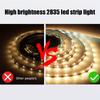 1-5m 5V LED Strip Lights 2835 USB 60 LEDs/m TV Backlight Flexible Lighting Ribbon Tape for Bedroom Wardrobe DIY Decoration Light