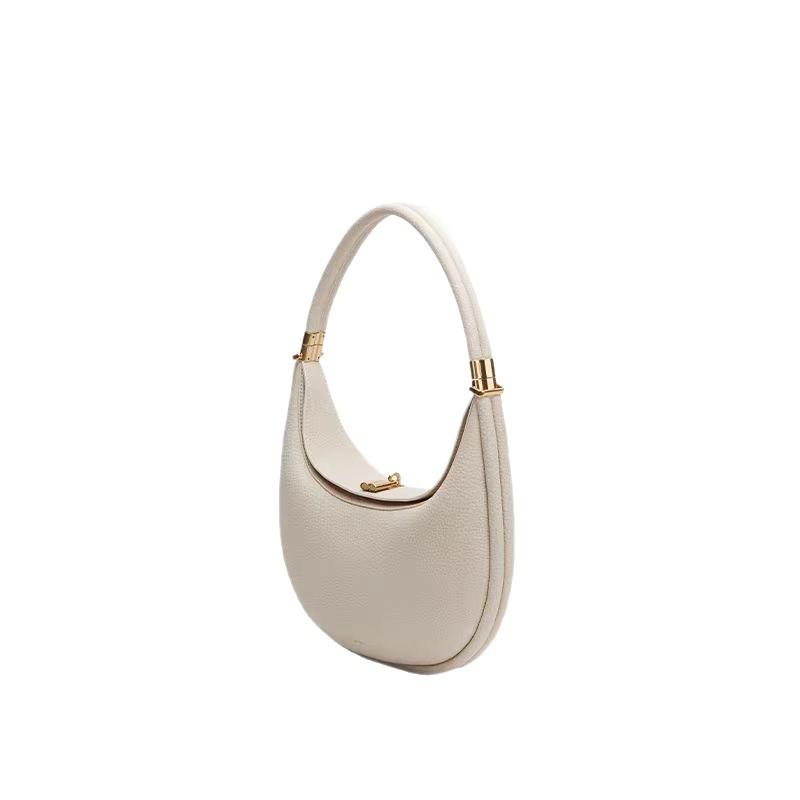 The Crescent Bag Series of Top-grain Leather, Large-capacity Crescent Bag, Single-shoulder and Underarm Bag